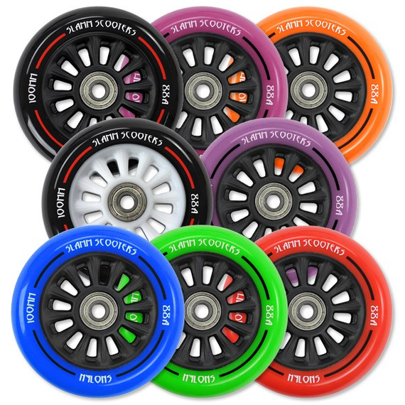Slamm Nylon Core Scooter Roată Orange 100 mm (1 buc).)