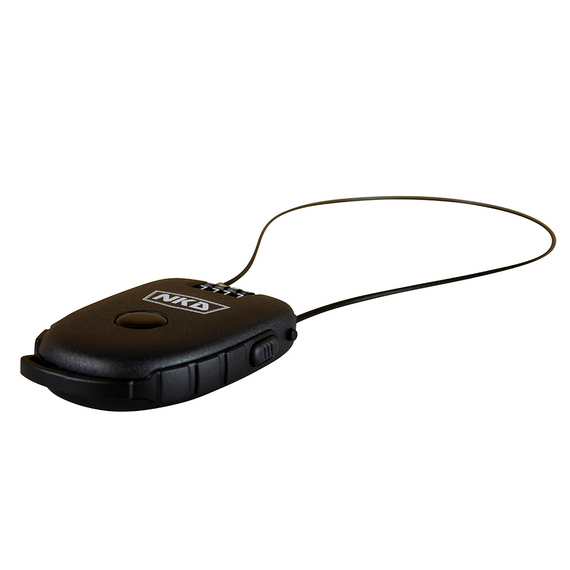 Cheie de blocare de securitate pentru scuter skateboard longboard NKD SportsLock Pro negru 75 cm