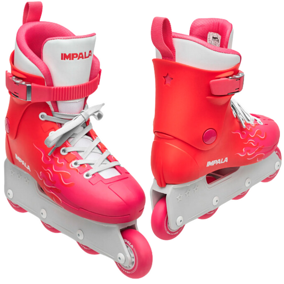 Impala Lightspeed Inline Skate Flames Patine cu rotile de agrement