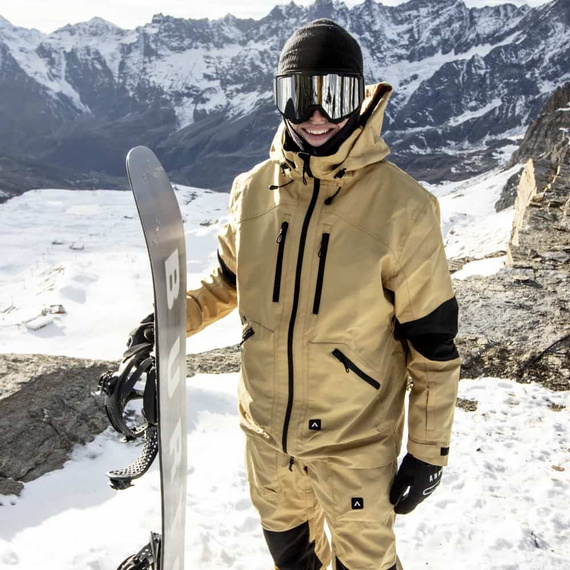 Ochelari de snowboard și schi Annox Team Adult Silver/Gold