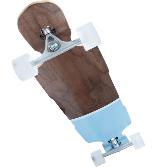 Longboard pentru carving NKX City Action Blue 99 cm