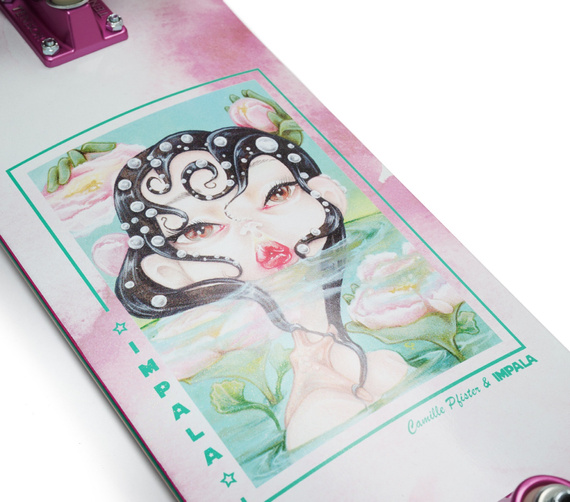 Skateboard complet Impala Naiad Wen/Rose 8.0"