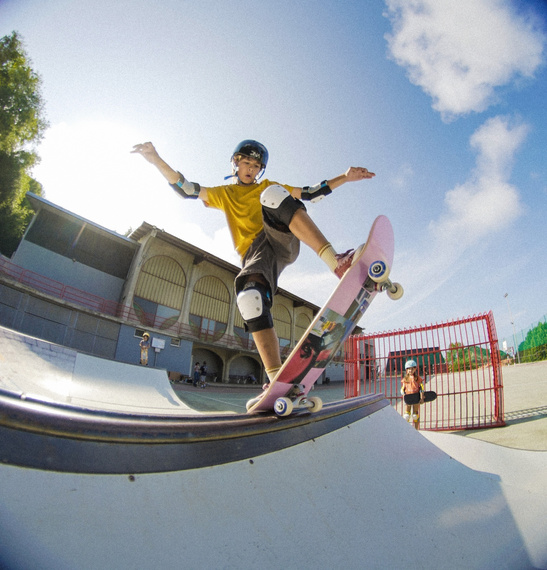 Skateboard pentru copii Trucuri MIDI Monștri 7.75"