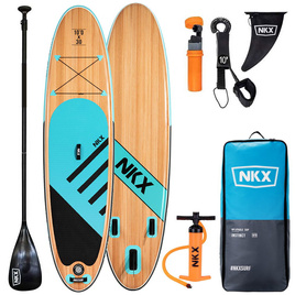 SUP placă gonflabilă de turism NKX Instinct 10'0 negru/albastru