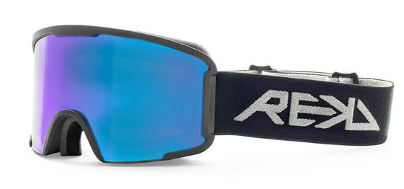 REKD Classic SnapFit Snow Goggles Kit Black/Chromatic Sapphire M/L snowboard și ochelari de schi