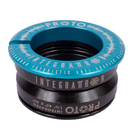 Headset integrat pentru trotinetă Proto Integrattron Headset Electric Blue Albastru 1 1/8"