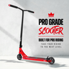 Trotinetă freestyle CORE SL3 Complete Stunt Scooter Roșu-Negru înălțime 92,5 cm