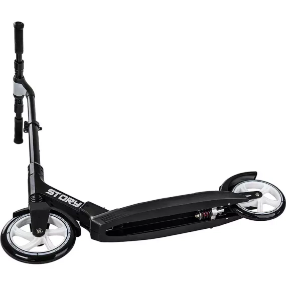 Scuter de transport cu suspensie Story Metro Black