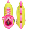 Impala Lightspeed Inline Skate Barbie galben strălucitor Patine cu rotile de agrement