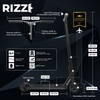 NKD RIZZ Stunt Scooter negru și curcubeu 81 cm