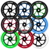 Slamm Team Scooter Roată negru argintiu 110 mm (1 buc).)