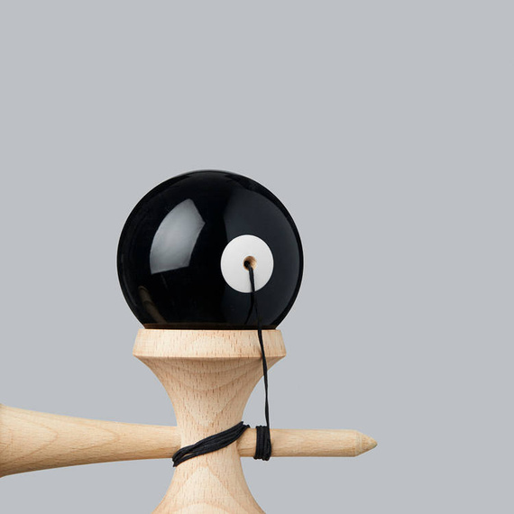 Kendama Krom POP LOL Negru