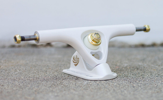 Longboard Trucks Paris V3 180 mm 50° Longboard Trucks Pearl White