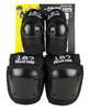 187 Killer Pads Combo Pack Set de protectoare pentru genunchi și cot Negru