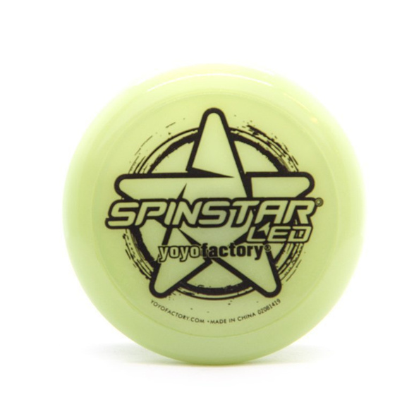 YoYoFactory Spinstar GLOW Fluorescent Light-up Yoyo