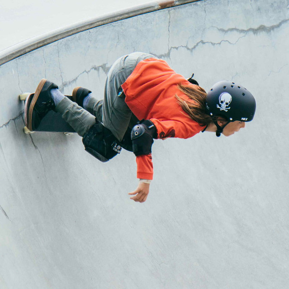 NKX Brain Saver Unicorn roz Cască de skateboard