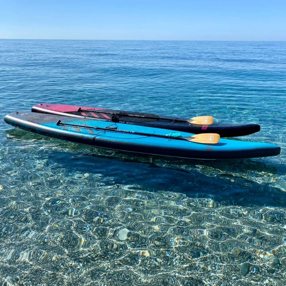 SUP placă gonflabilă de turism NKX Flash Glacier Navy 12'6
