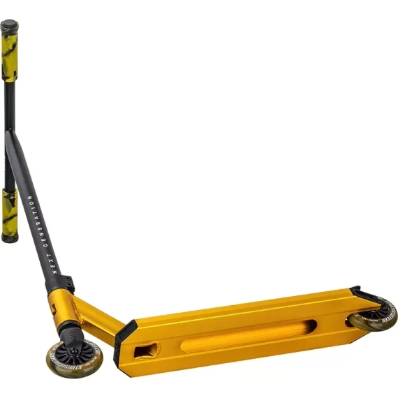Stunt Aluminiu Scuter ușor pentru tineri rideri NKD Next Generation Stunt Gold wys. 79,4 cm