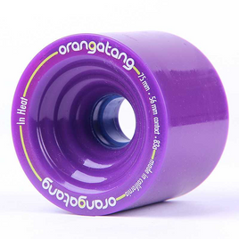 Orangatang în căldură roți Longboard Purple 75mm 83A