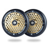 Root Industries Honeycore Black Pro Scooter Wheels 2-Pack Gold Rush Gold 110 mm (2 buc).)