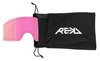 Lentile de ochelari pentru snowboard și schi REKD Classic SnapFit Lens Chromatic Blossom