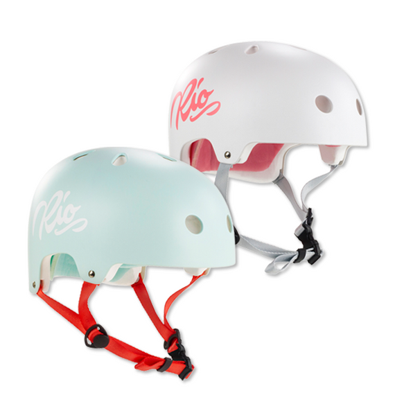 Rio Roller Script Cască Matt White S/M