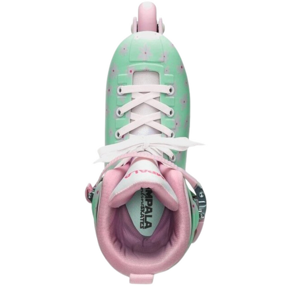 Impala Lightspeed Inline Skate Rollers recreaționale Mint Flower Power