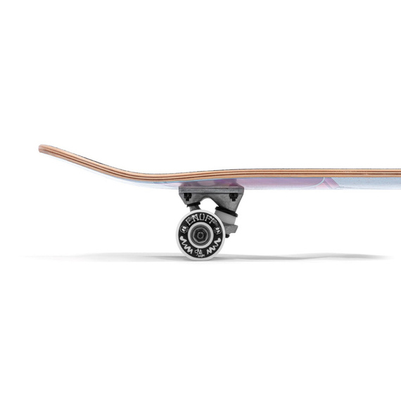 Skateboard Enuff Skully Hologramă Mini Complet Alb 7.25"