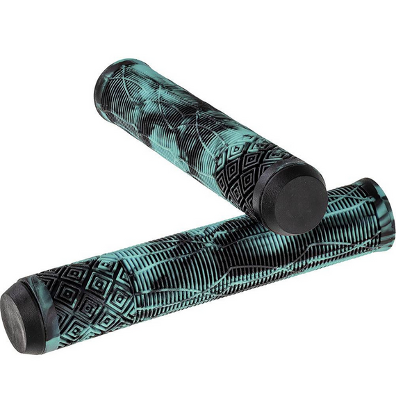  NKD Performance Scooter Handle Grips Shadow Grips Black-Mint 160 mm