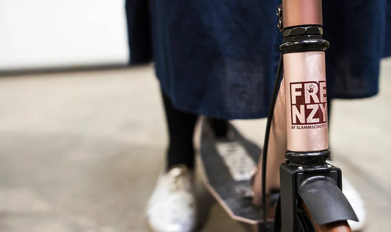 FRENZY 205mm Dual Brake Plus Rose Gold oraș scuter