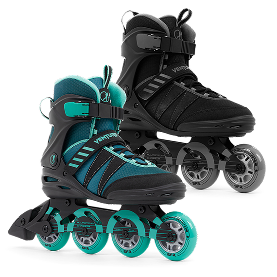 Patine în linie SFR Venture Pro Adult Negru