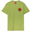 SANTA CRUZ Tricou clasic cu puncte pe piept Măr verde
