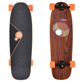 Skateboard Cruiser încărcat Omakase All-Round Longboard complet Roe 33.5"