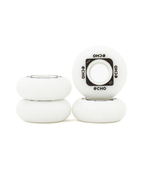 Echo Flow Aggressive Rollerblade Wheels alb-negru 60 mm 90A