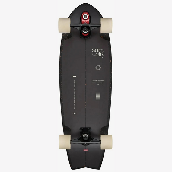 GLOBE Sun City 2 Astro Red 76.2 cm Surfskate Skateboard