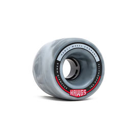 Hawgs Fatty gri-alb 63mm 78A roți Longboard