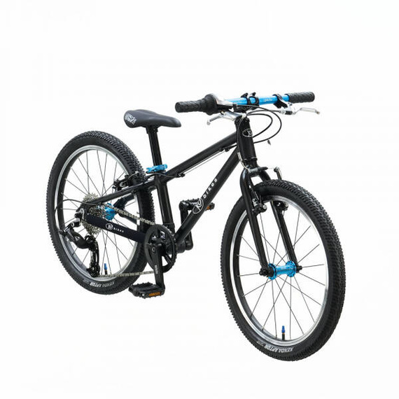 KUbikes 20S bicicletă superușoară pentru copii Negru și albastru