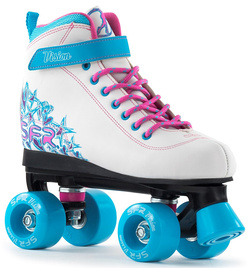 Patine quad pentru copii SFR Vision II alb/albastru