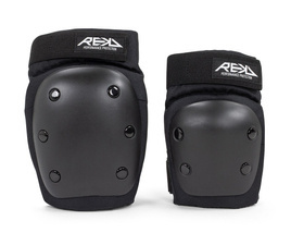 REKD Youth Heavy Duty Double Pad Set Negru