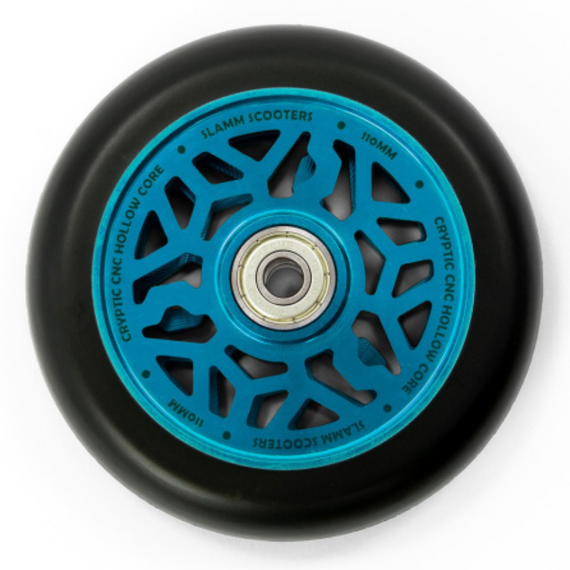 SLAMM Cryptic Hollow Core albastru 110mm roată de scuter