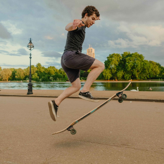 NKX Superior Dancing Longboard Gold 48.5"