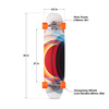 Cruiser Loaded Chinchiller Longboard Complet 34" Skateboard