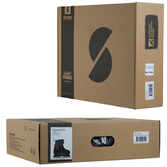 Story Aggressive Inline Skates Negru