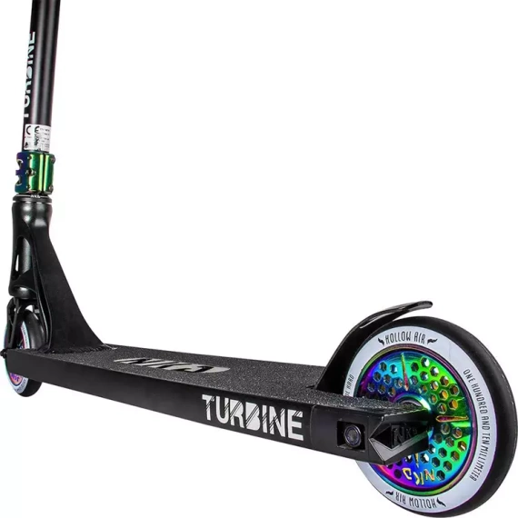 Scuter de performanță NKD Turbine Black & Rainbow High 87 cm