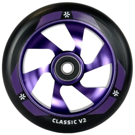 Union Classic V2 Pro Scooter Roată negru și violet metalic 110 mm