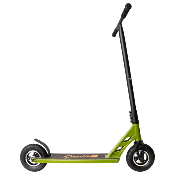 NKD Bullit Dirt Scooter Army Green 100 cm off-road performanță scuter