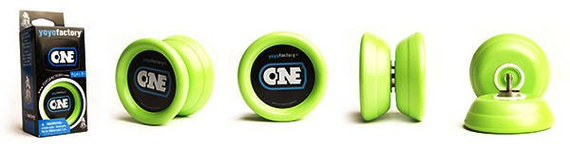 Yoyo set pentru începători YoYoFactory ONE + Suport Yoyo + 10 corzi