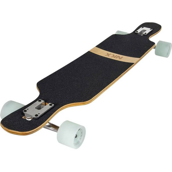Drop-Thru Longboard pentru începători NKX Canadiens Olive Longboard 38.58"