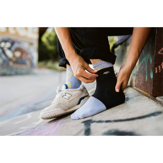 REKD Energy Slim Footies Protectori pentru picioare Negru