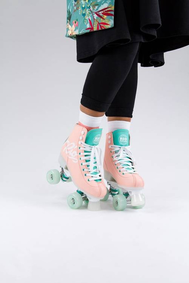 RIO ROLLER Script Patine Quad Peach